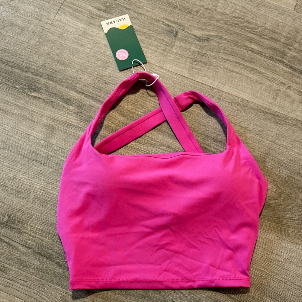 Halara NWT Cropped Yoga Tank Top - Picture 3 of 5